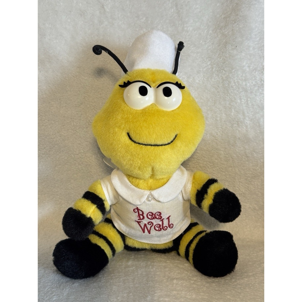 Teleflora Bumble Bee Nurse Bee Well Stuffed Animal‎ Plush Insect Toy